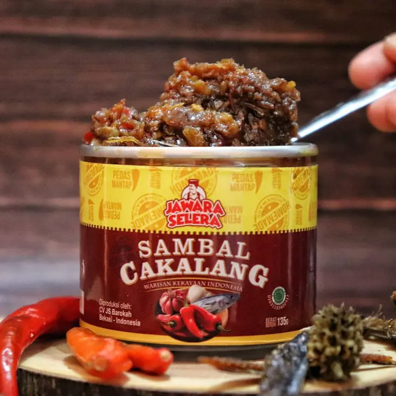 SAMBAL JAWARA SELERA - SAMBAL IKAN ROA - CAKALANG  - CUMI - TERI MEDAN - JENGKI BAWANG -TERASI IKAN - JAMBAL 3