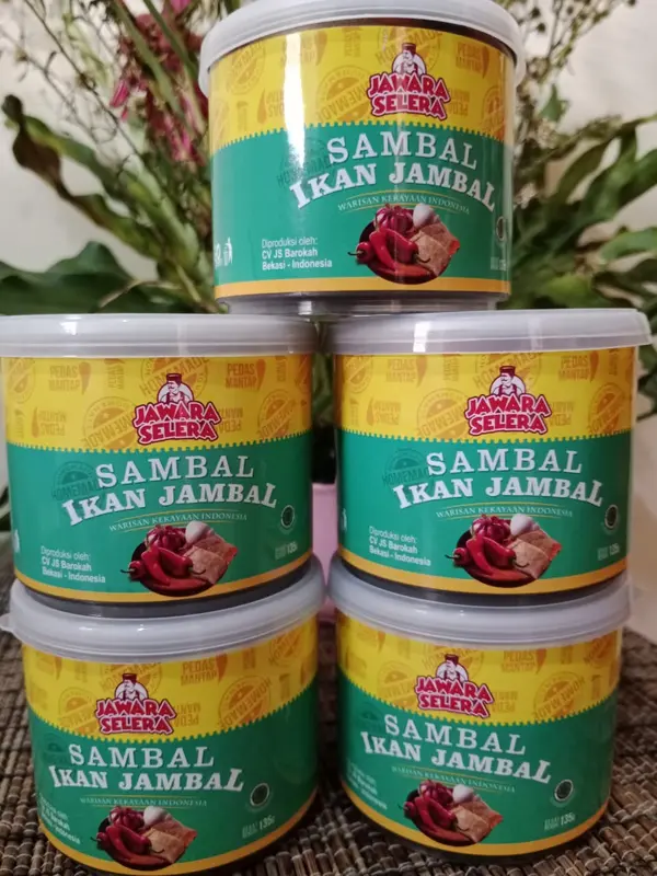 SAMBAL JAWARA SELERA - SAMBAL IKAN ROA - CAKALANG  - CUMI - TERI MEDAN - JENGKI BAWANG -TERASI IKAN - JAMBAL 7