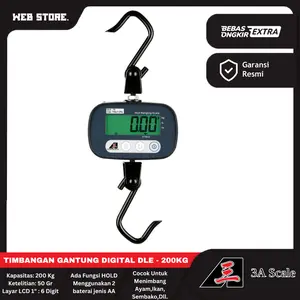 Timbangan Gantung Digital DLE Electronic Hanging Crane Scale 200Kg