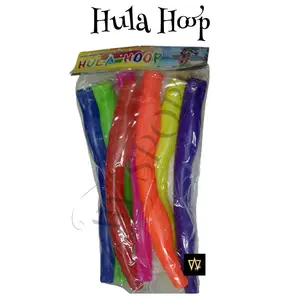 Hula Hoop HS101 Tanggung Diameter 68cm Warna Warni / Hulahup