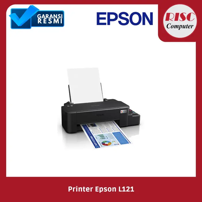 Gambar Epson L121 L1210 Printer Original Print Only - L121, Ink Ori dari Risc Computer Kota Surakarta 4 Tokopedia