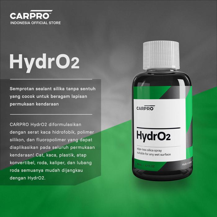 Gambar CARPRO HydrO2 Wipeless (50ml) - Sealant Tanpa Sentuhan dari SCW Distribution Indonesia Kota Administrasi Jakarta Barat Tokopedia