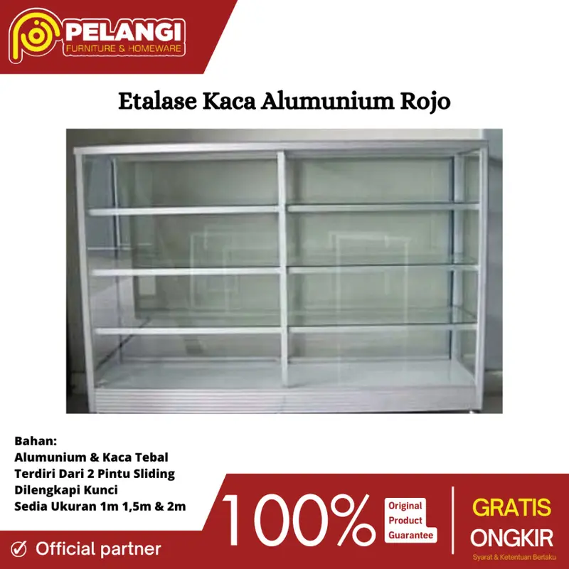 Etalase Murah |Etalase Alumunium | Etalase Kaca | Etalase makanan 1