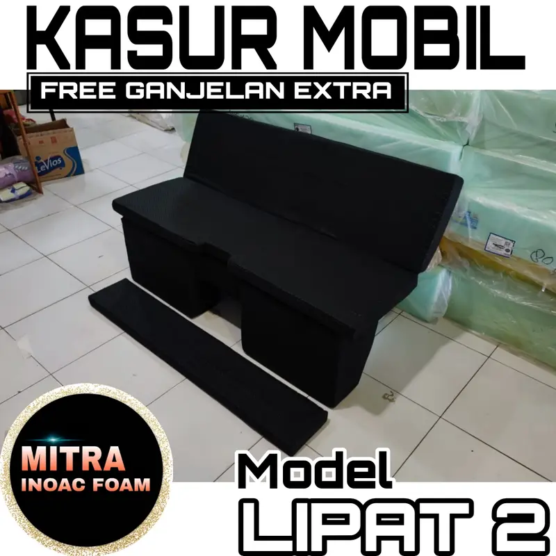Kasur mobil Busa - Jok baris ke 2 ( model LIPAT ) 0