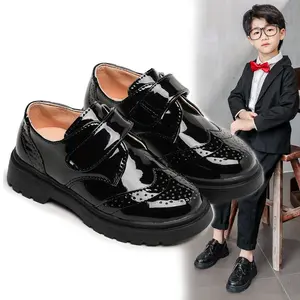 Sepatu Anak Fashion Laki-Laki, Sepatu Kulit Formal Anak 25