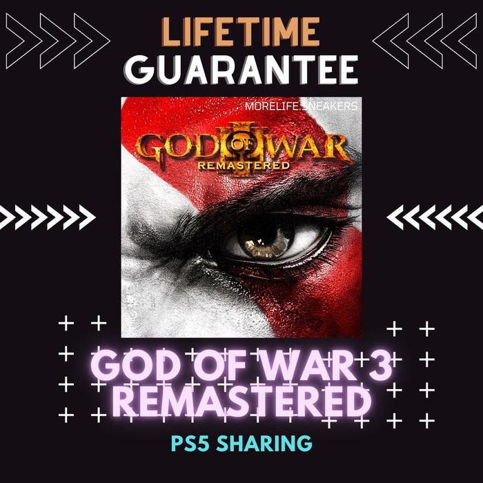 Promo God of War III Remastered for PlayStation 5, PS5 Digital & disc ...