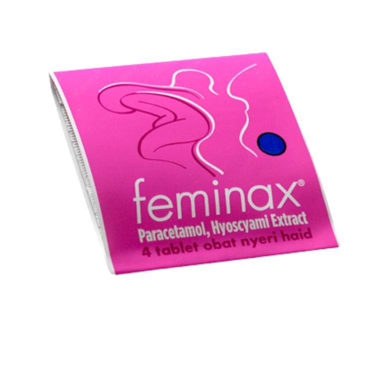 Feminax Tablet - Obat Disminore, Menstruasi, Obat Nyeri Haid