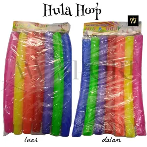 Hula Hoop HB501 Dewasa / Hulahup Plastik Warna Warni / Hula Hoop