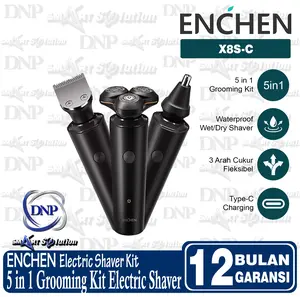Enchen X8S-C Alat Cukur Rambut 5in1 Alat Cukur Elektrik Multifungsi