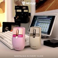 Gambar Rexus QB400 Wireless Bluetooth Rechargeable Mouse , Dual Connection Bluetooth + 2.4 GHz , Rechargeable Battery 300 mAh, 3 level dpi up to 1600 dpi Baterai Button - Lilac dari Click & Go Tokopedia Kota Bandung 1 Tokopedia