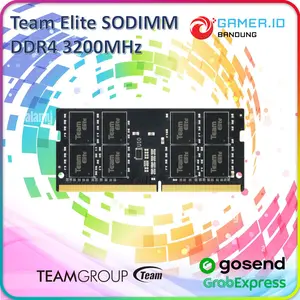 Team Elite SODIMM DDR4 Memory 3200MHz CL22 Limited Lifetime Warranty