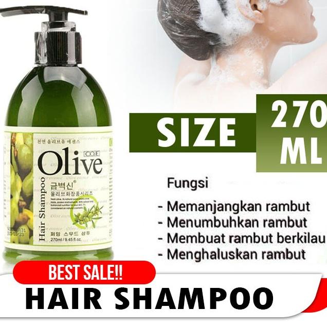 [ BISA COD ] SHAMPOO OLIVE ANTI KETOMBE DAN AMPUH MENGATASI RAMBUT RONTOK 270 ML 0