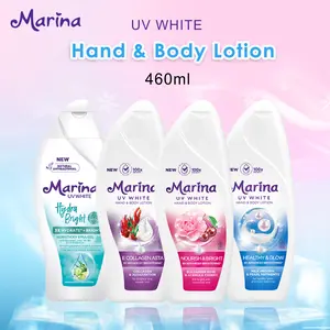 Marina UV White Hand And Body Lotion 450ml Losion Pelembap Menghidrasi Kulit Kering
