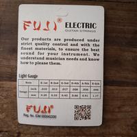 Gambar Senar Gitar Elektrik Fuji Original - 10/46 Free Pick dari debalisale Kota Denpasar 2 Tokopedia