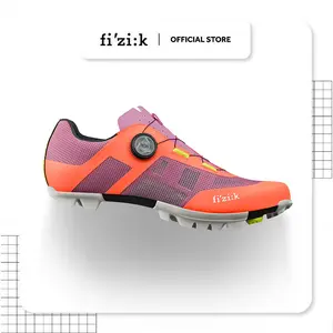 Sepatu Sepeda MTB Fizik Vento Proxy Shoes - Coral / Purple