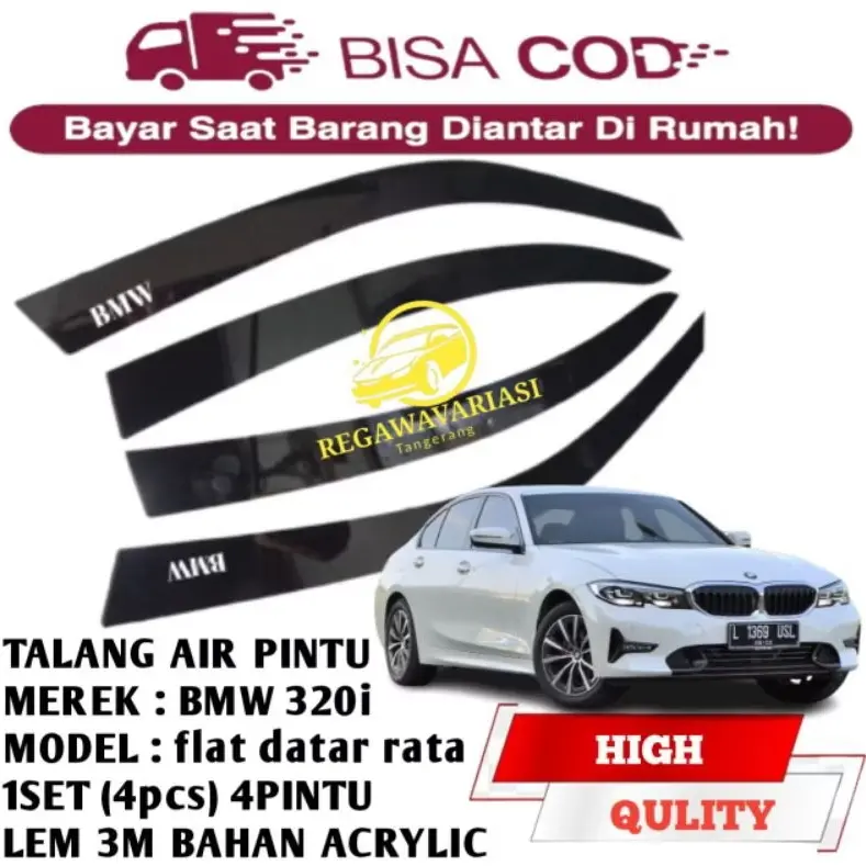 talang air mobil BMW 320i F30 THN 2011-2018 Premium Quality 4pintu