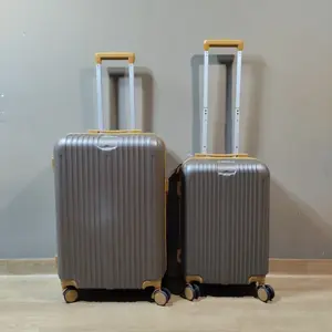 Koper Kabin Set 20 Inch 24 Inch Brown Cabin Suitcase Luggage Camelo