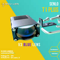 Gambar mini laser senlo T1 Plus V3 blue lens lampu led motor mobil kabut foglamp sorot 25w pipih Super Terang Car - T1 Eye Iceblue - Low-Putih Hi-Putih dari ARSYLED MALL Kota Administrasi Jakarta Selatan 3 Tokopedia