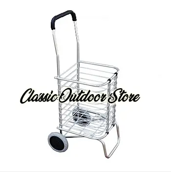 Trolley Barang Travelling Lipat Roda 2 Aluminium