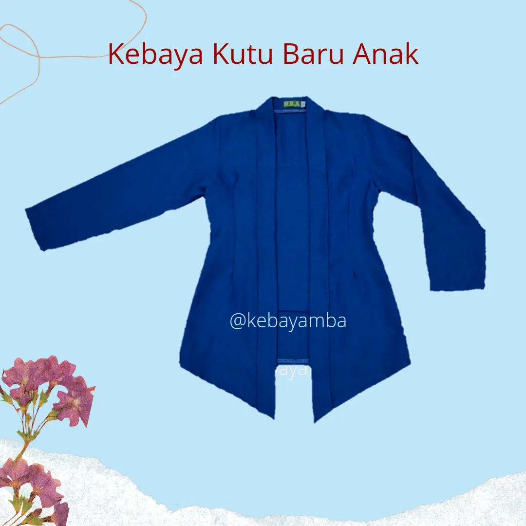Kebaya Anak Kutu Baru Mba Lengan Panjang