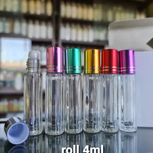 BOTOL ROLL ON 4ML botol PARFUM biasa untuk tester