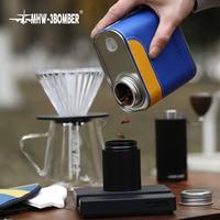 Gambar MHW-3BOMBER Leather Sheath Sealed Canister with Air Valve - Toples biji kopi coffee bean storage jar premium coffee beans teh tea food storage berkualitas original MHW 3 BOMBER dari MHW-3BOMBER.INDONESIA Kota Tangerang Selatan 1 Tokopedia