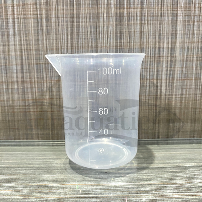 Gambar Gelas Ukur 100 ml Alat Penakar Takar Obat Cairan Pengukur Takaran Dosis Kecil 100ml dari ADRAQUATIC Kota Bandung Tokopedia