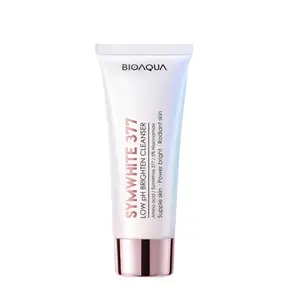 BIOAQUA SymWhite 377 Low pH Brighten Cleanser 100g Pembersih Wajah Mencerahkan & Menghilangkan Noda Hitam