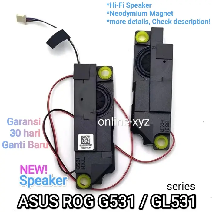 Speaker ASUS ROG Strix G531 G531G G531GT G531GD G531GU G531GW G531GV