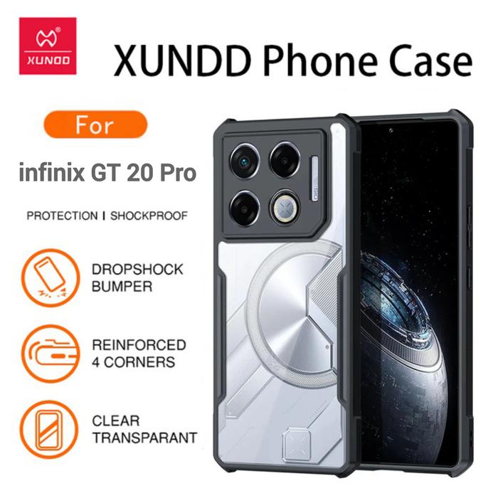 Gambar XUNDD Infinix GT20 Pro GT 20 Pro Soft Hard Case Hybrid Armor Original 100% dari Dunia Aksesoris GadGet Kota Administrasi Jakarta Selatan Tokopedia