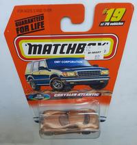 Gambar Matchbox 1995 Chrysler Atlantic Gold Chrysler Concept Car Mbx 1999 sip dari Omy Corporation Kota Magelang 3 Tokopedia