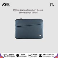Gambar IT Slim Laptop Premium Sleeve LSS02 13inch For Macbook Air Pro iPad Tablet - Blue 13" Inch dari APPLE GEAR JOGJA Kota Yogyakarta 1 Tokopedia