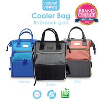 Gambar Tas ASI | Cooler Bag Natural Moms | Backpack Igloo - Zora dari Natural Moms Indonesia Official Shop Kota Tangerang Selatan 1 Tokopedia