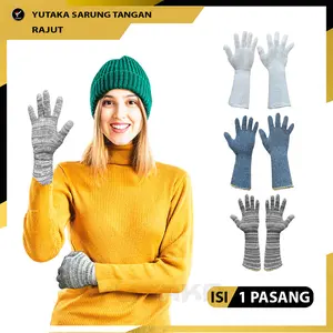 Termurah Sarung Tangan Rajut Musim Dingin Abu /terlaris