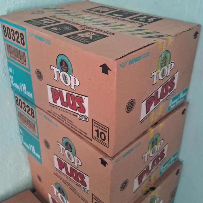 kopi top plus gula 1 dus isi 120 sachet - Shop | Tokopedia