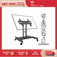 Gambar Bracket Tv  LED Stand Roda Panggung NB AVA50 dari ABC Sun Electronic Kota Bandung 1 Tokopedia