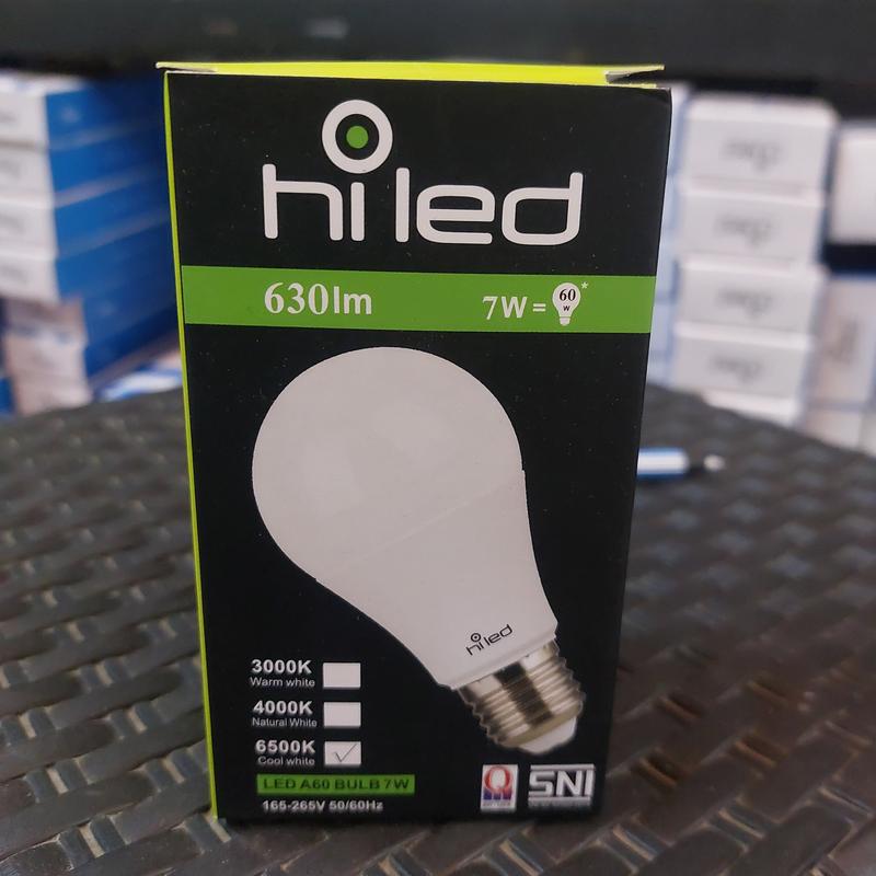 hiled blub 7watt 220v E27 1