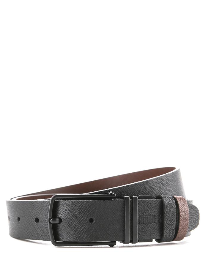 Gambar Urban State - Noir Pin Buckle Reversible Top Grain Leather Belt - Black Brown - 110 CM dari Urban State Kota Bogor Tokopedia