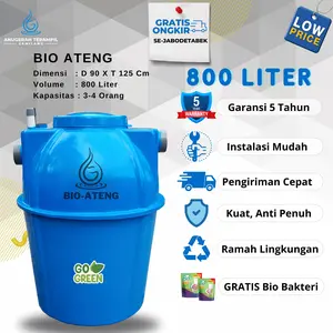 Bio Septic Tank 800 Liter, Bio Ateng Tipe AG 800- 800 liter