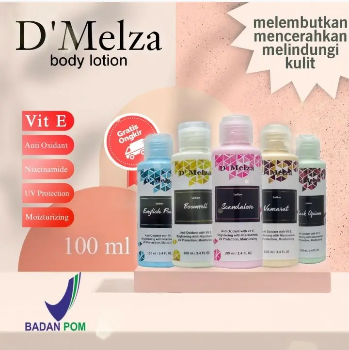 D'Melza Hand & Body Lotion (BPOM) 250ML 1