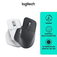 Gambar Logitech MX Master 3s Bluetooth - Wireless Mouse - Pale Grey dari JnJ Online Kota Administrasi Jakarta Pusat 1 Tokopedia