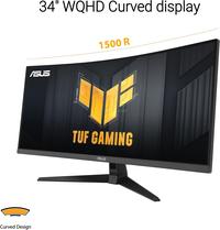 Gambar ASUS TUF GAMING VG34VQ3B | 34" WQHD 1ms 180Hz Curved Gaming Monitor dari Lezz Computech Kota Administrasi Jakarta Utara 3 Tokopedia