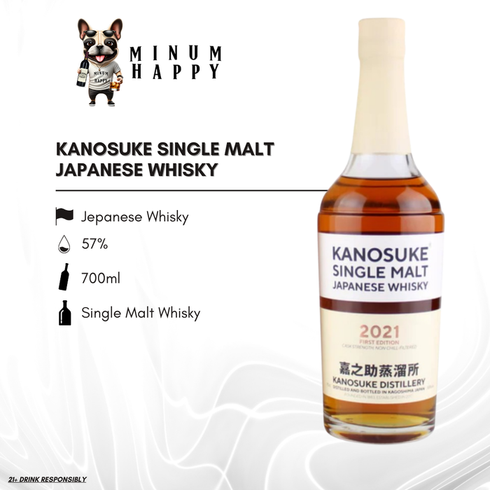 Jual Kanosuke 2021 Single Malt Japanese Whisky - Kota Administrasi