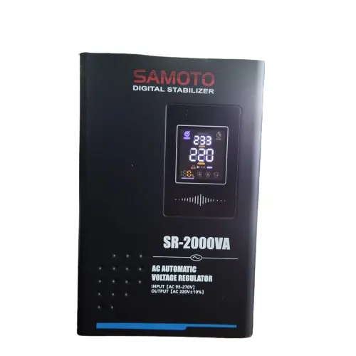 Stabilizer SAMOTO AVR Stabilizer Relay Type SR2KVA Relay Controlled Series 2000VA 3