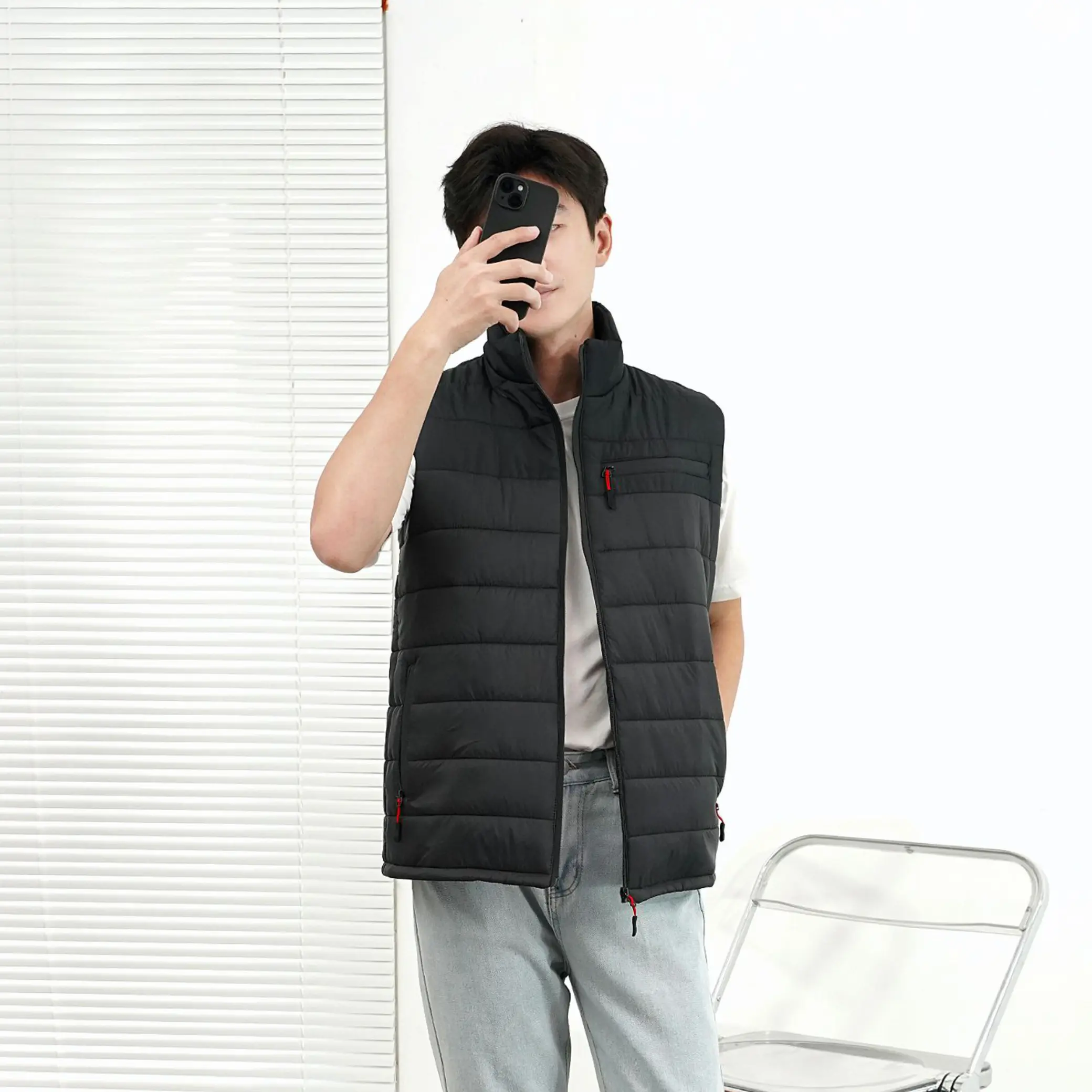 Harven Puffer Vest Rompi Motor Unisex