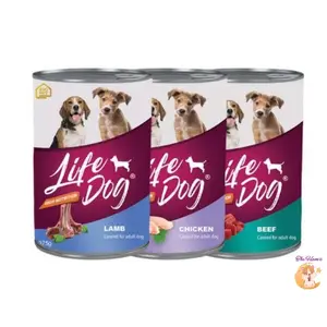 (The Ham's) Life Dog - Makanan Anjing Dog Food Wet Food 375 gr