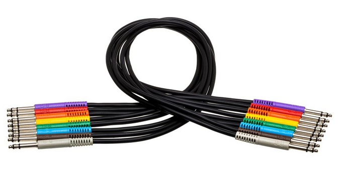 Gambar HOSA TTS-845, Balanced Patch Cable, TT TRS to Same 1,5ft 8pc BMJ dari Bandar Musik Jakarta BMJ Kota Administrasi Jakarta Pusat Tokopedia