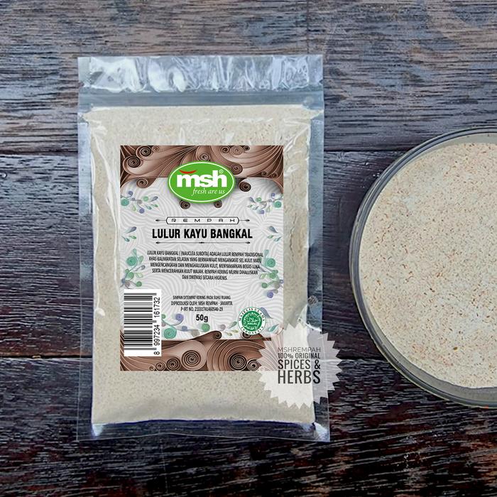 Gambar Lulur Kayu Bangkal Asli Kalimantan 100% dari MSH REMPAH Kota Administrasi Jakarta Selatan Tokopedia