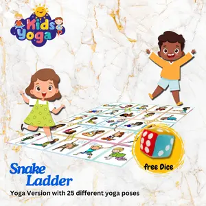 Snake Ladder yoga version / permainan anak / permainan keluarga / ular tangga versi yoga / kids games / family games Board Board