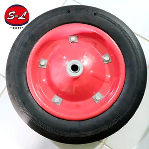 Ban Roda Mati Keras Gerobak Artco Warna Hitam Komplit Nylon Karet